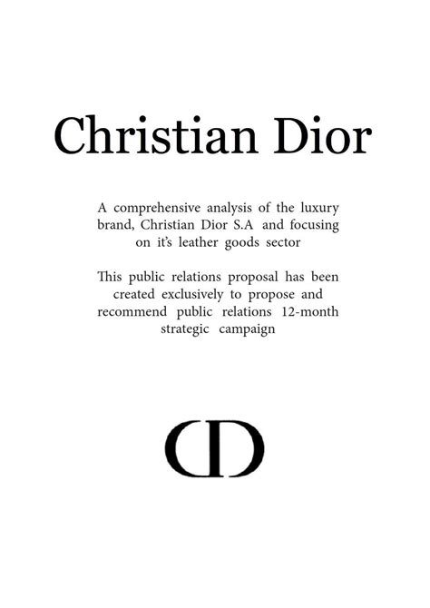 christian dior vision and mission statement|christian dior first designs.